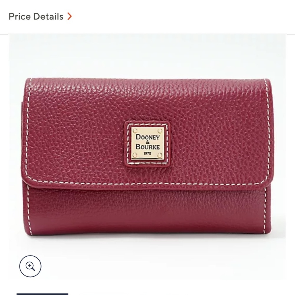 Rooney and Burke cell phone wallet. Leather wallet like new.